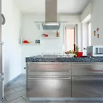 The Red Penthouse - Leonardo Mxp Maggiore Private Park 公寓 *