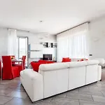 The Red Penthouse - Leonardo Mxp Maggiore Private Park 公寓 塞斯托卡伦代
