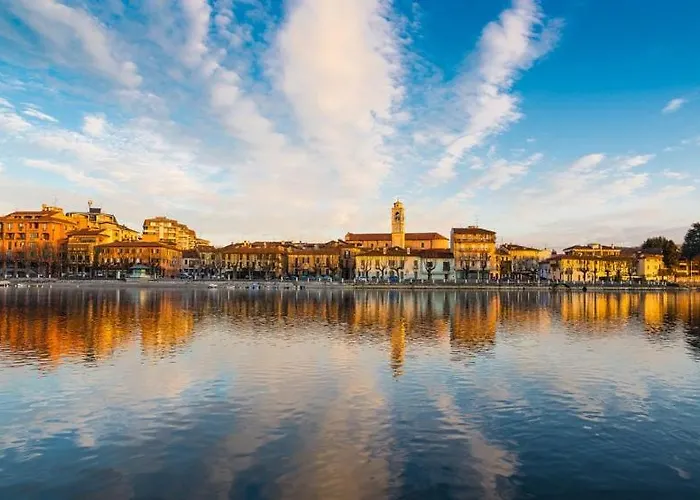 The Red Penthouse - Leonardo Mxp Maggiore Private Park 公寓 塞斯托卡伦代