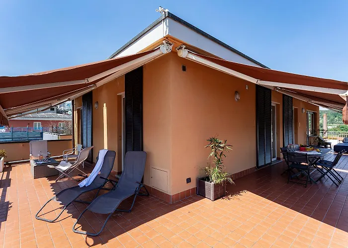 The Red Penthouse - Leonardo Mxp Maggiore Private Park *