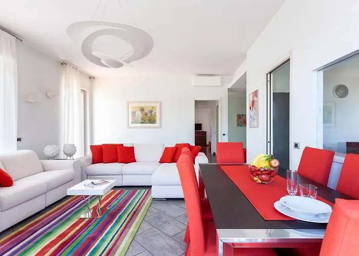 Apartament The Red Penthouse - Leonardo Mxp Maggiore Private Park