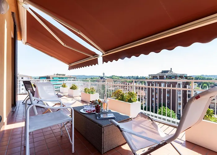 Apartament The Red Penthouse - Leonardo Mxp Maggiore Private Park