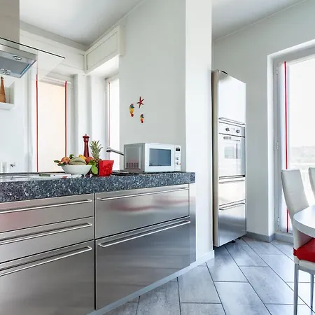 The Red Penthouse - Leonardo Mxp Maggiore Private Park * Sesto Calende